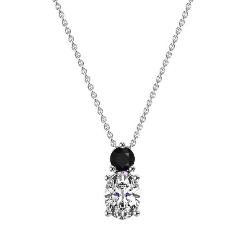Round and Oval Classic Necklace