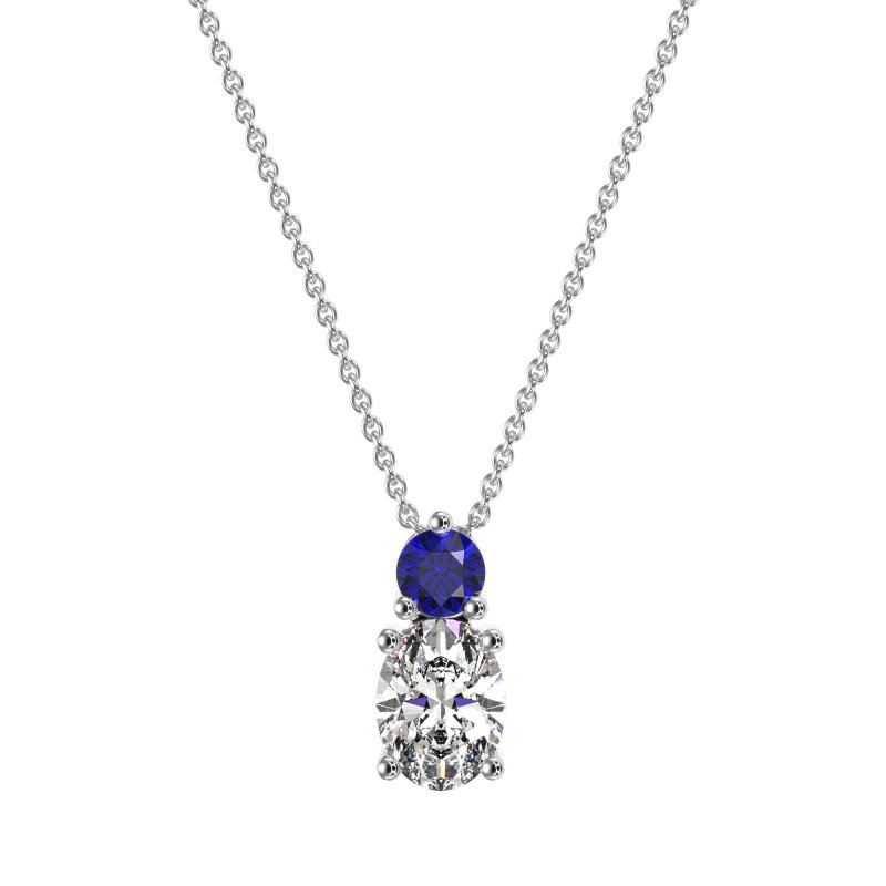 Round and Oval Classic Necklace