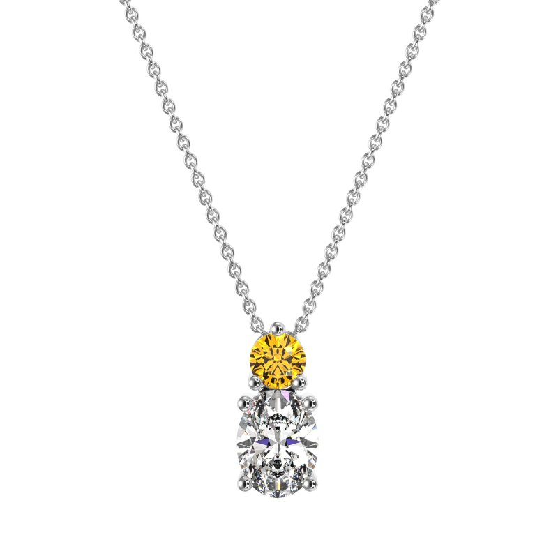 Round and Oval Classic Necklace