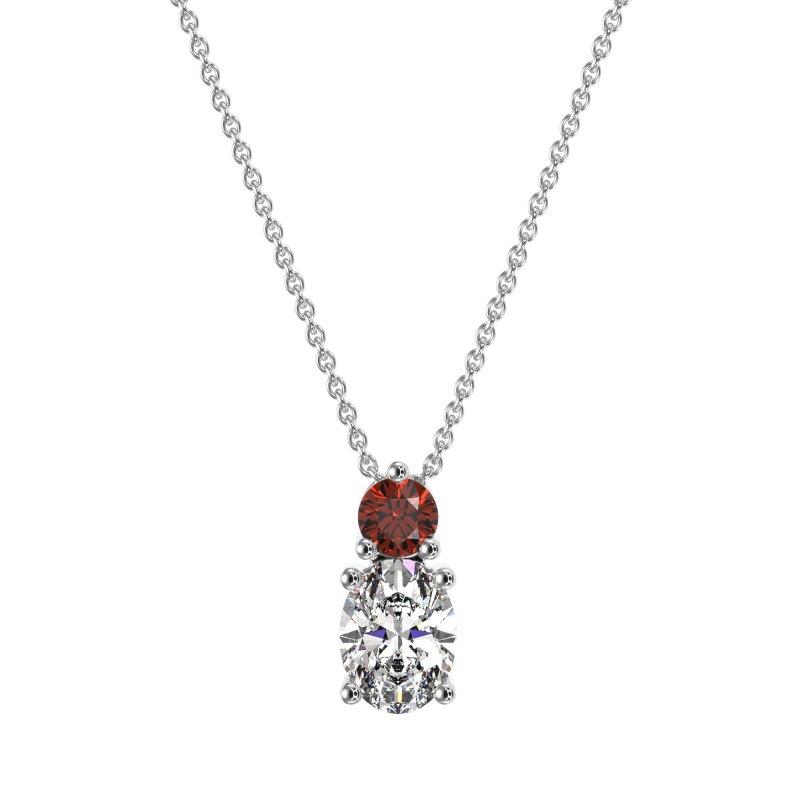 Round and Oval Classic Necklace