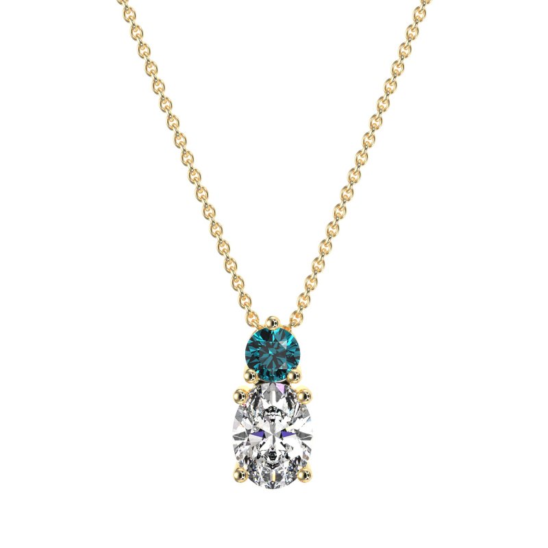 Round and Oval Classic Necklace