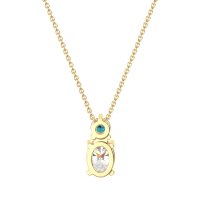 Round and Oval Classic Necklace