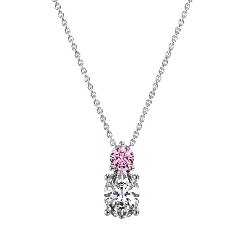Round and Oval Classic Necklace