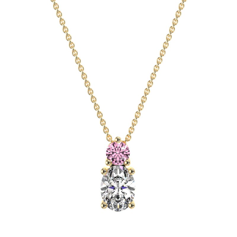 Round and Oval Classic Necklace