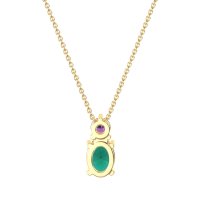 Round and Oval Classic Necklace