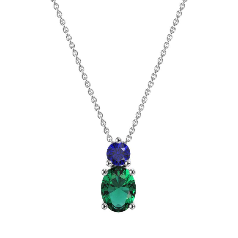 Round and Oval Classic Necklace