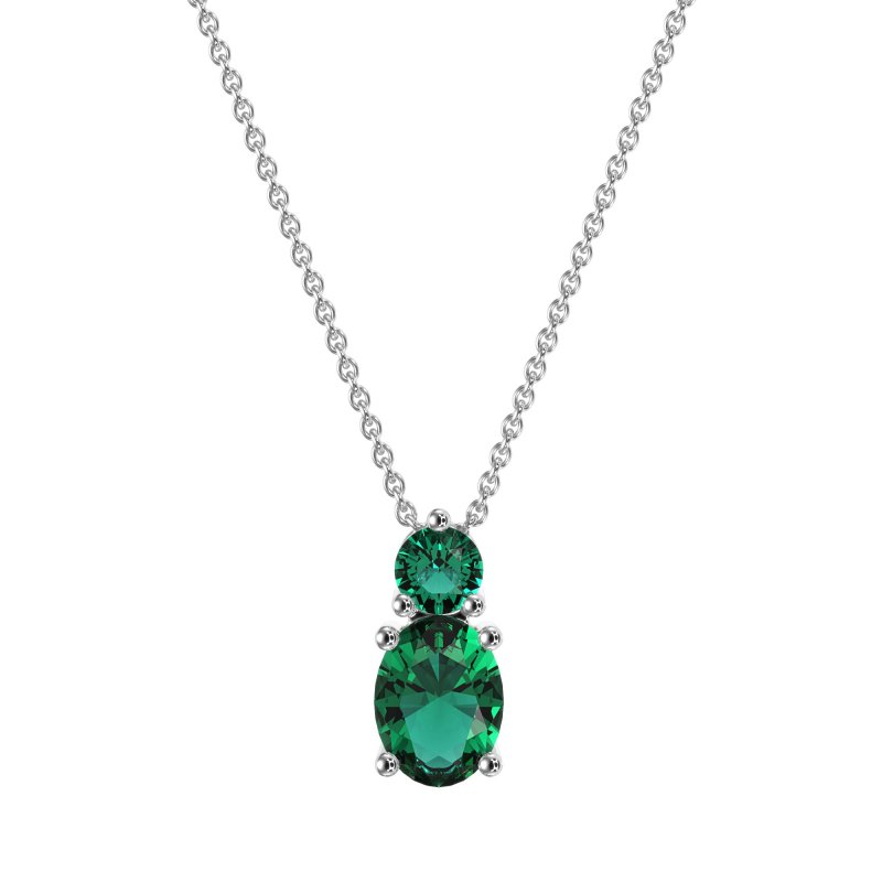 Round and Oval Classic Necklace