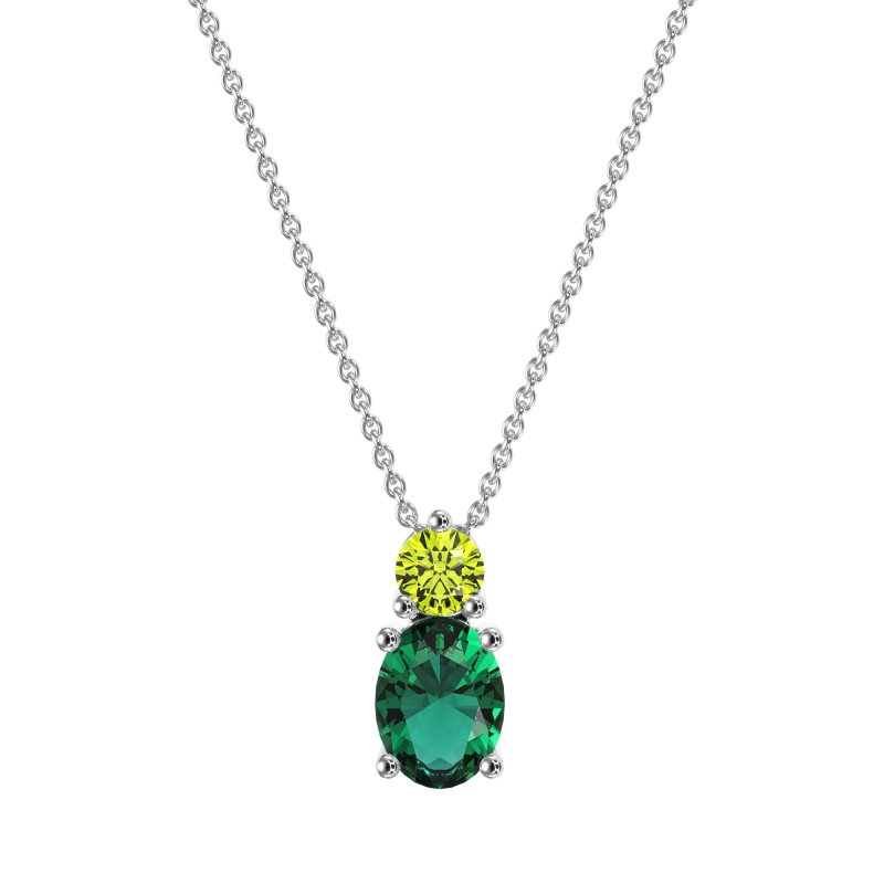 Round and Oval Classic Necklace