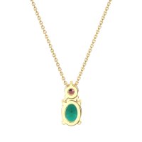 Round and Oval Classic Necklace