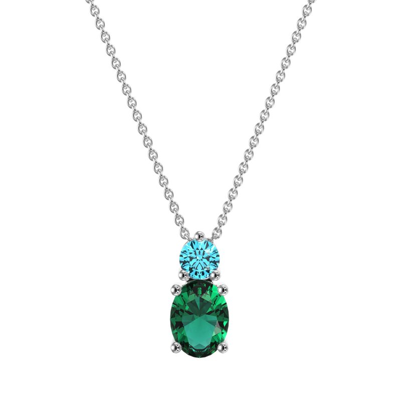 Round and Oval Classic Necklace