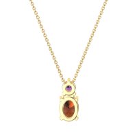 Round and Oval Classic Necklace