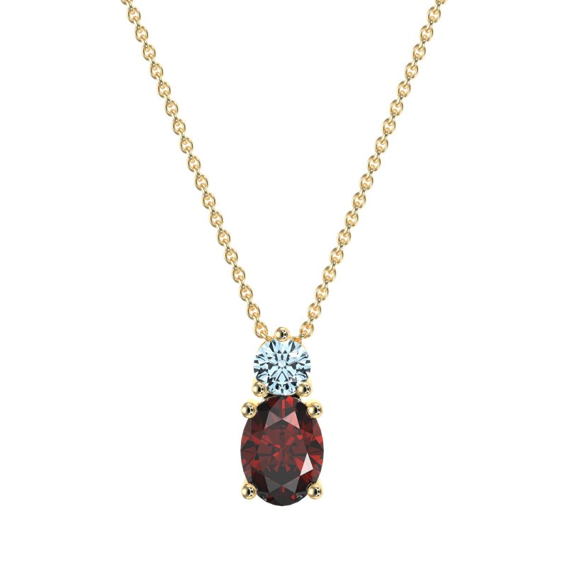 Round and Oval Classic Necklace