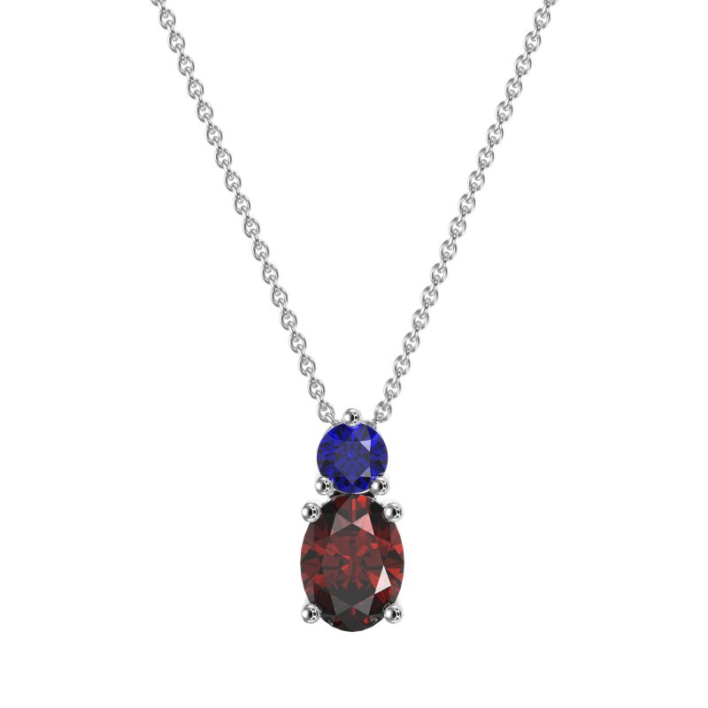 Round and Oval Classic Necklace