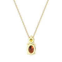 Round and Oval Classic Necklace