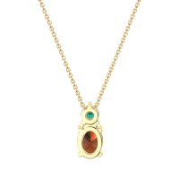Round and Oval Classic Necklace