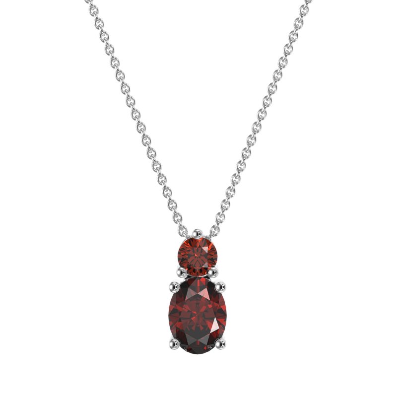 Round and Oval Classic Necklace