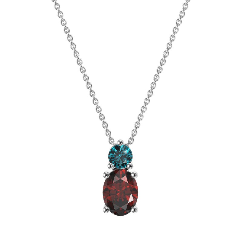 Round and Oval Classic Necklace