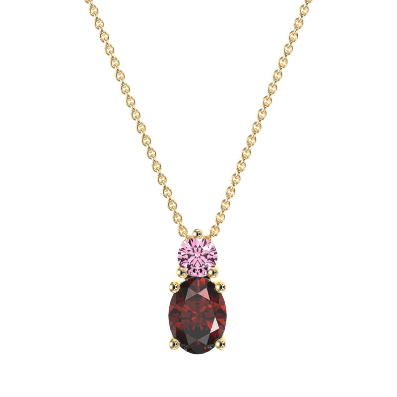 Round and Oval Classic Necklace