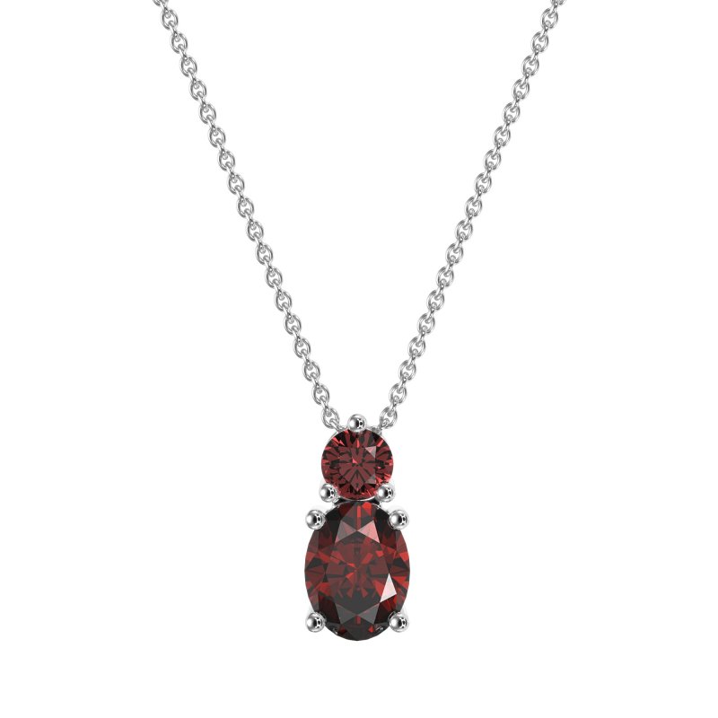 Round and Oval Classic Necklace