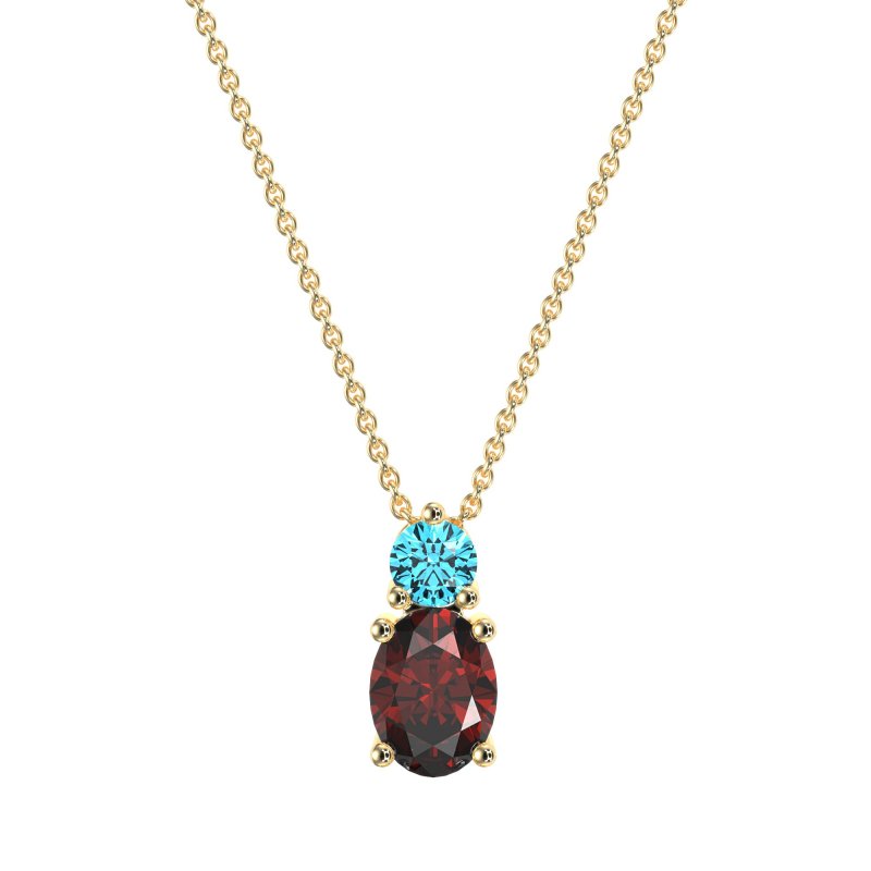 Round and Oval Classic Necklace