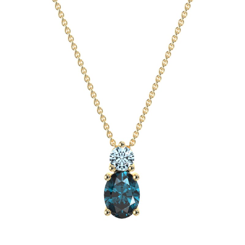 Round and Oval Classic Necklace