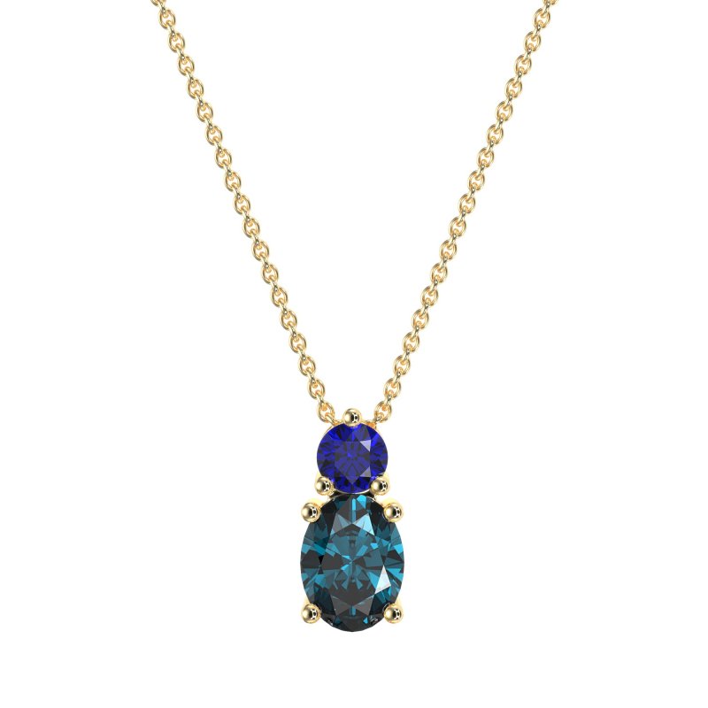 Round and Oval Classic Necklace