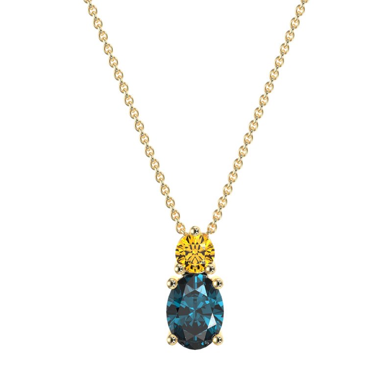 Round and Oval Classic Necklace
