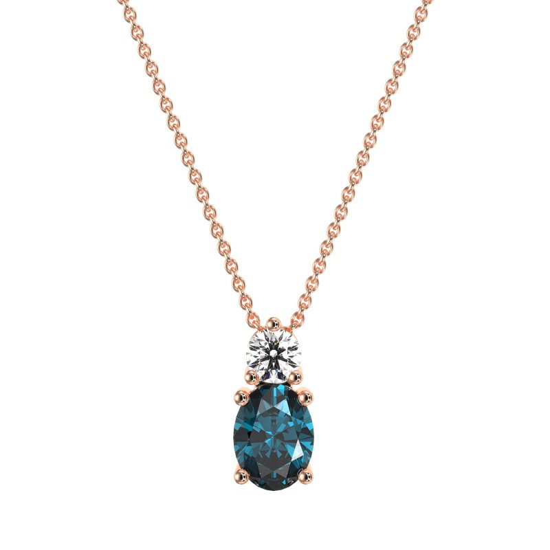 Round and Oval Classic Necklace