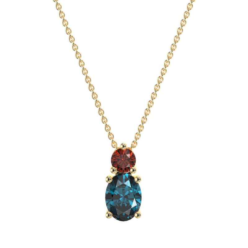 Round and Oval Classic Necklace