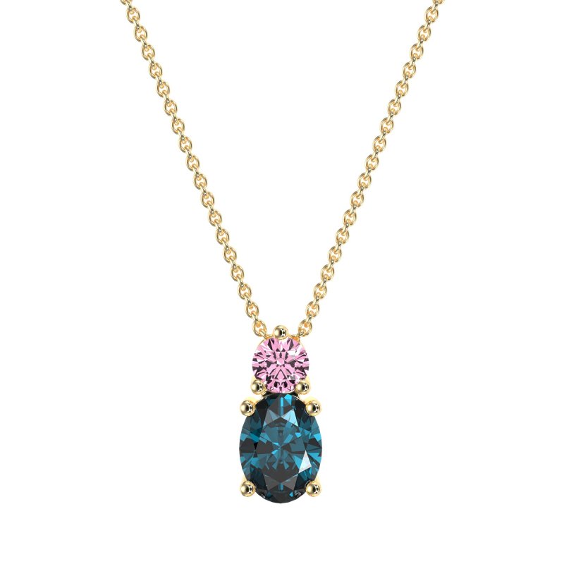 Round and Oval Classic Necklace