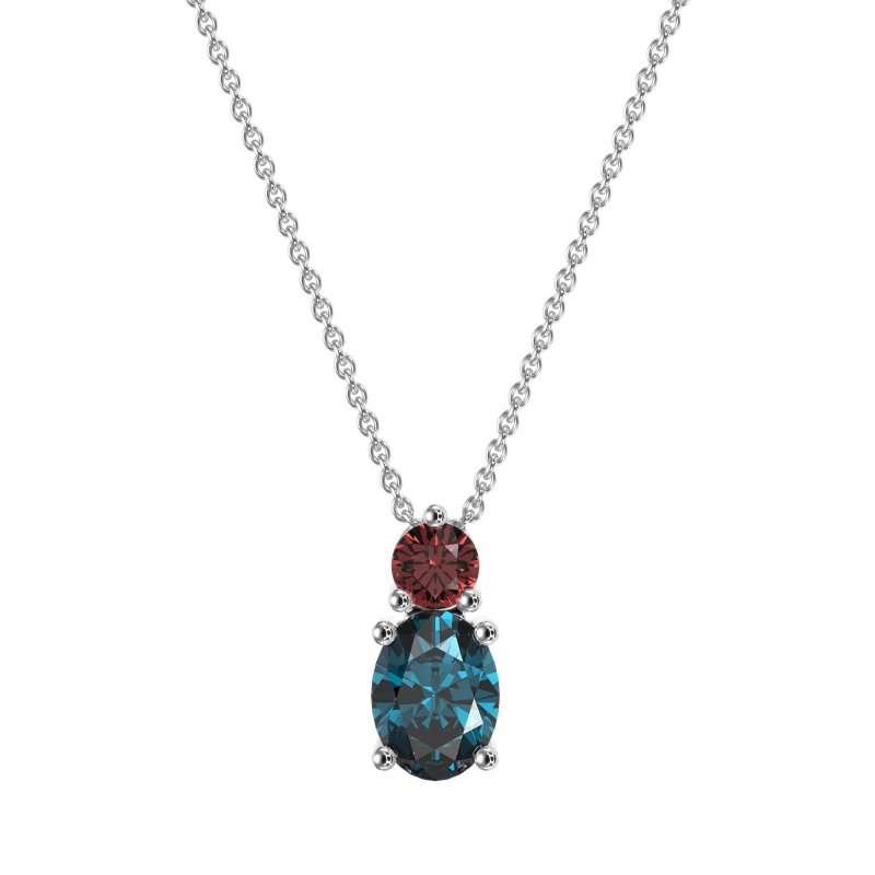 Round and Oval Classic Necklace