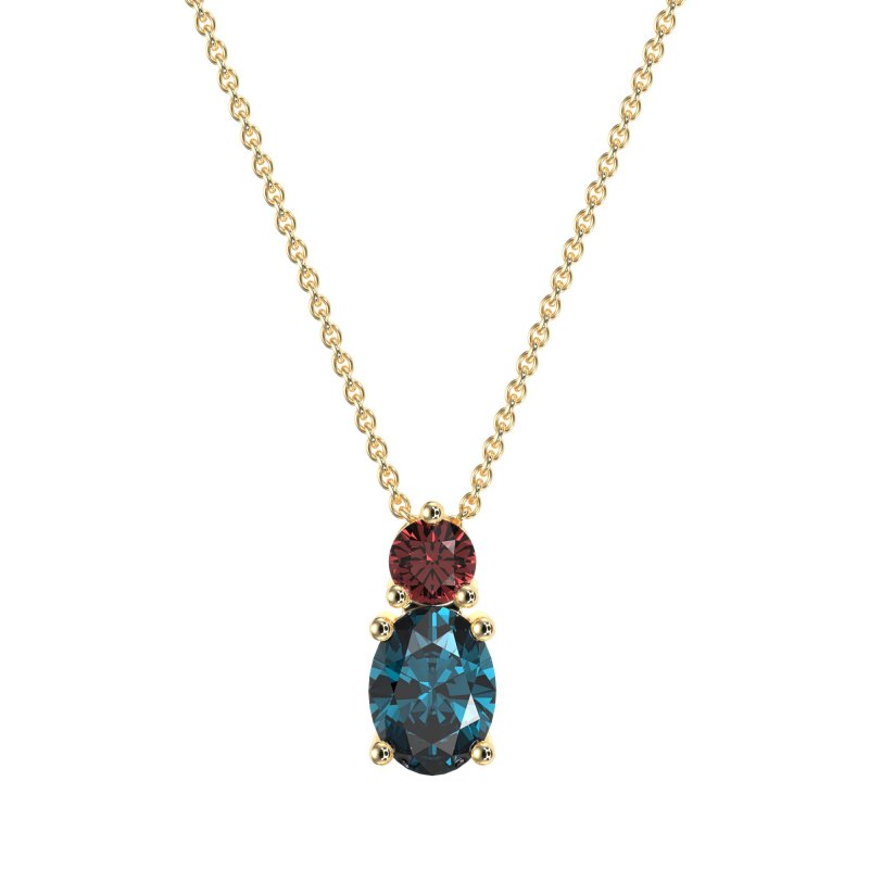 Round and Oval Classic Necklace