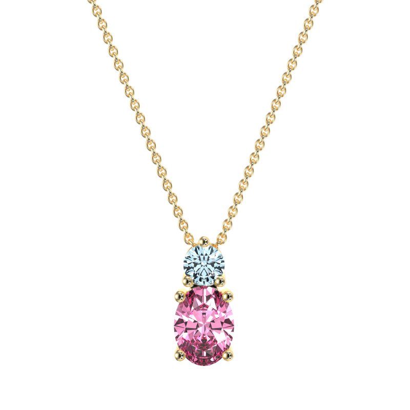 Round and Oval Classic Necklace