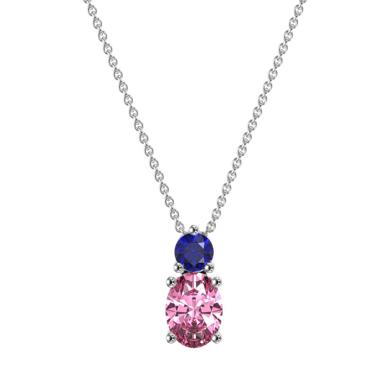 Round and Oval Classic Necklace