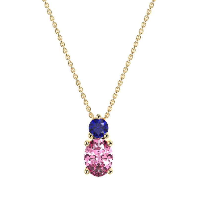 Round and Oval Classic Necklace