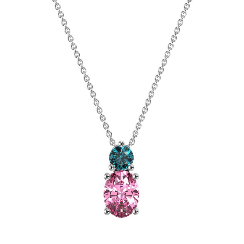 Round and Oval Classic Necklace