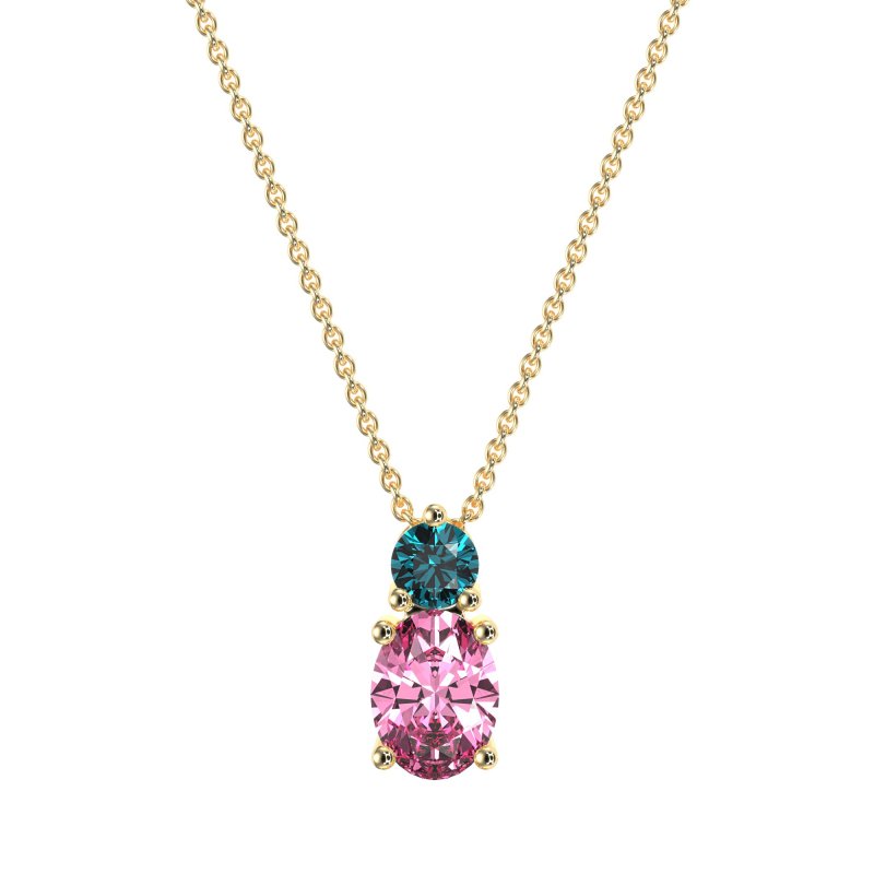 Round and Oval Classic Necklace