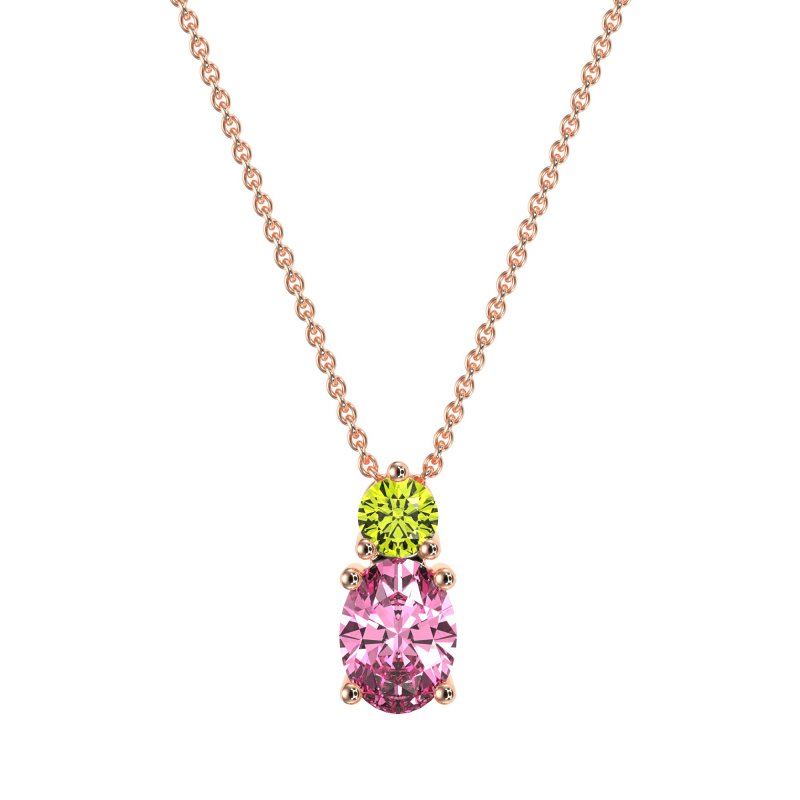 Round and Oval Classic Necklace
