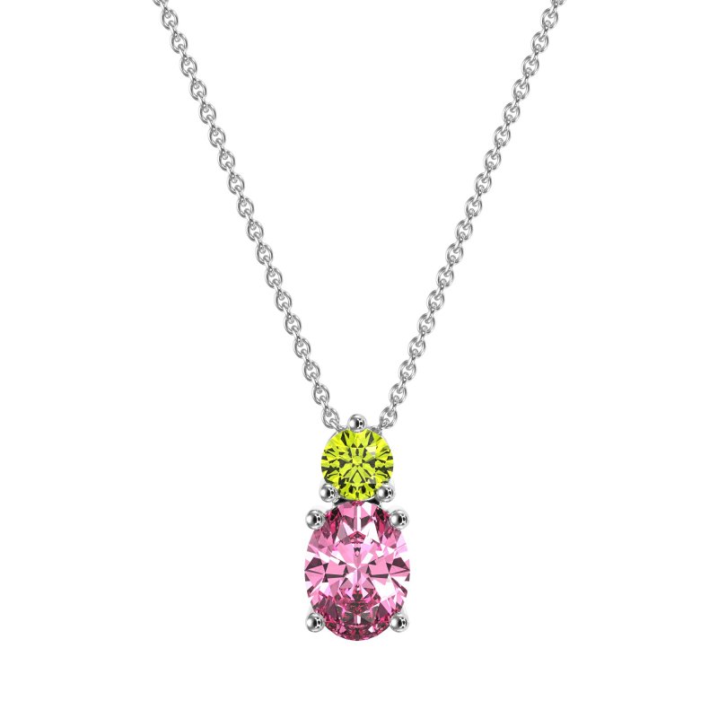 Round and Oval Classic Necklace