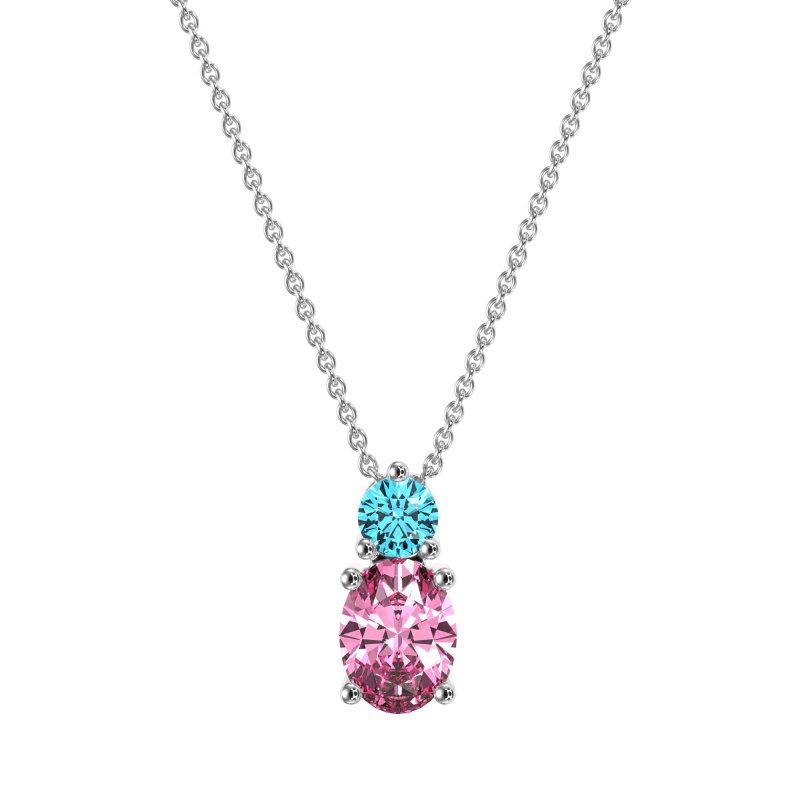Round and Oval Classic Necklace