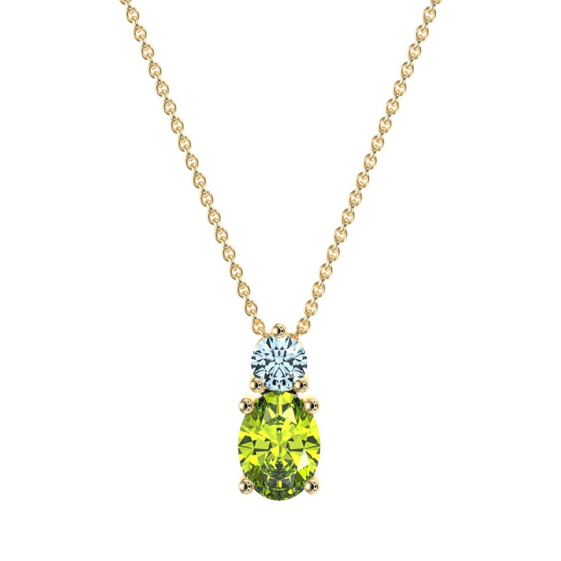 Round and Oval Classic Necklace