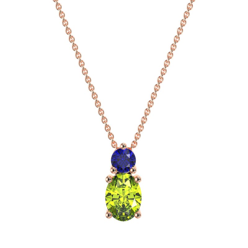 Round and Oval Classic Necklace