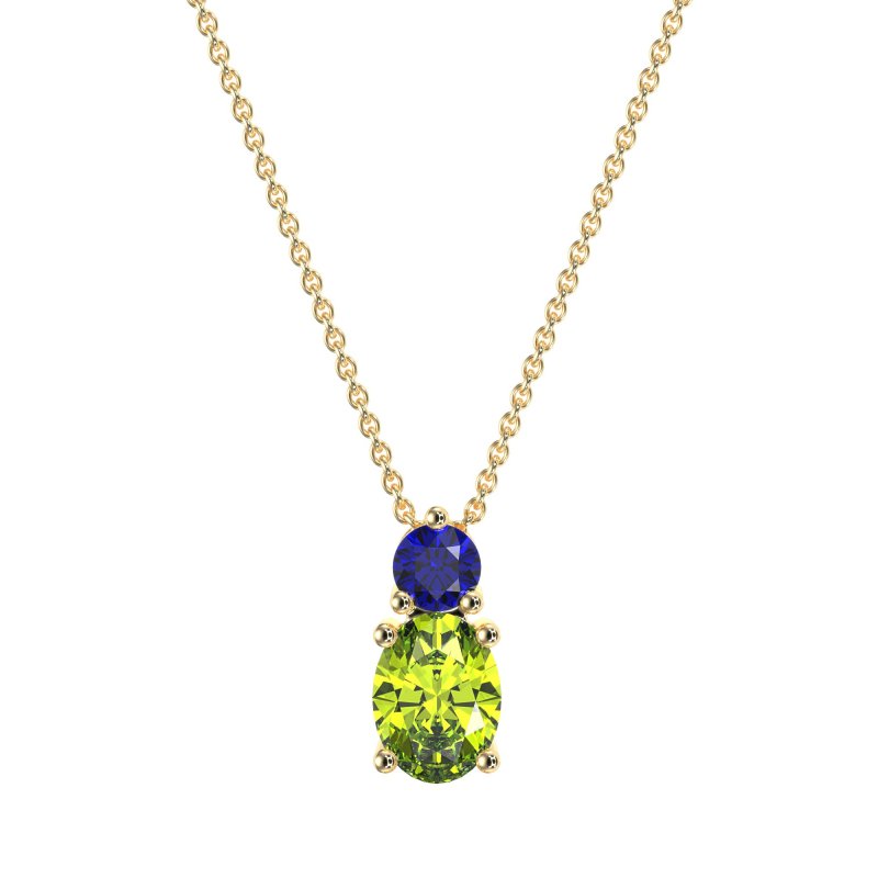 Round and Oval Classic Necklace