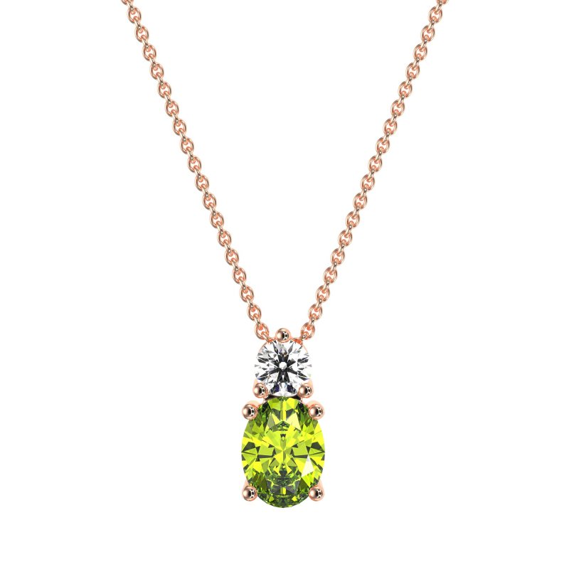 Round and Oval Classic Necklace