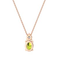 Round and Oval Classic Necklace