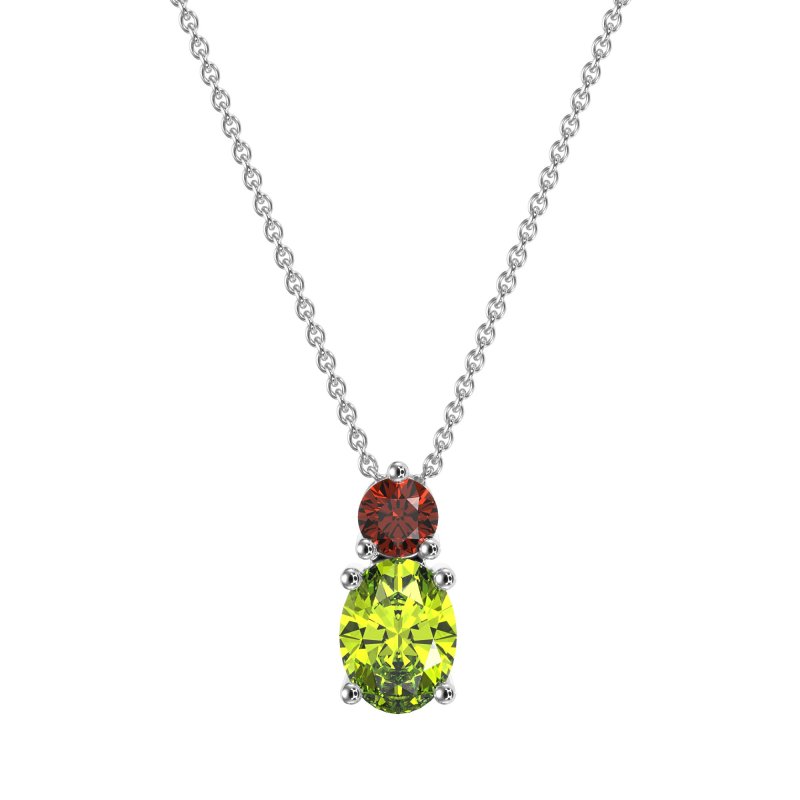 Round and Oval Classic Necklace