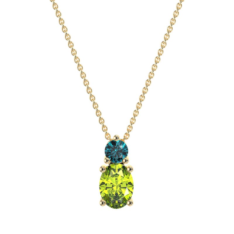 Round and Oval Classic Necklace
