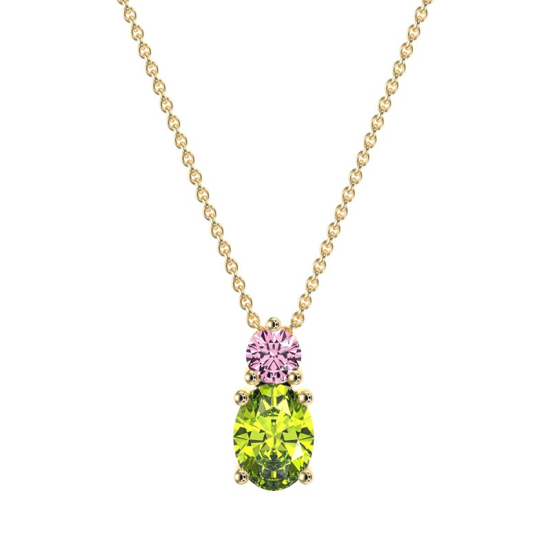 Round and Oval Classic Necklace