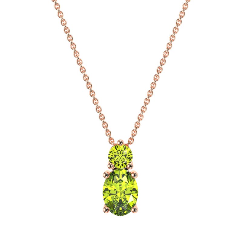 Round and Oval Classic Necklace