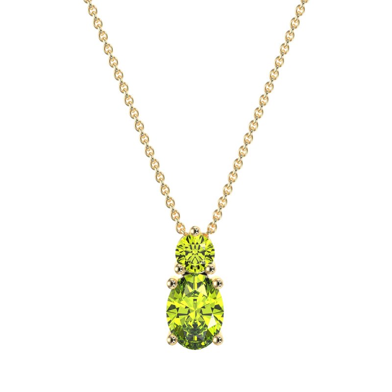 Round and Oval Classic Necklace